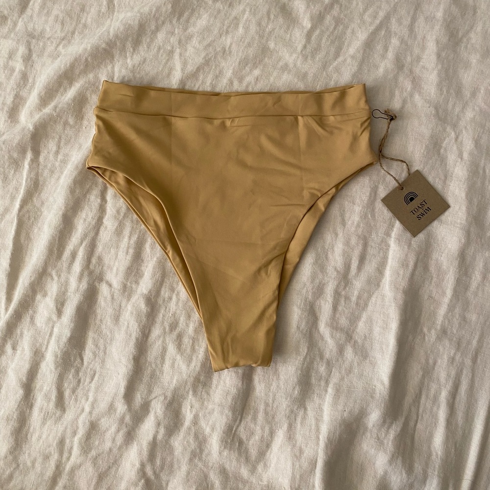 Toast Swim Signature High Waist Bikini Bottom